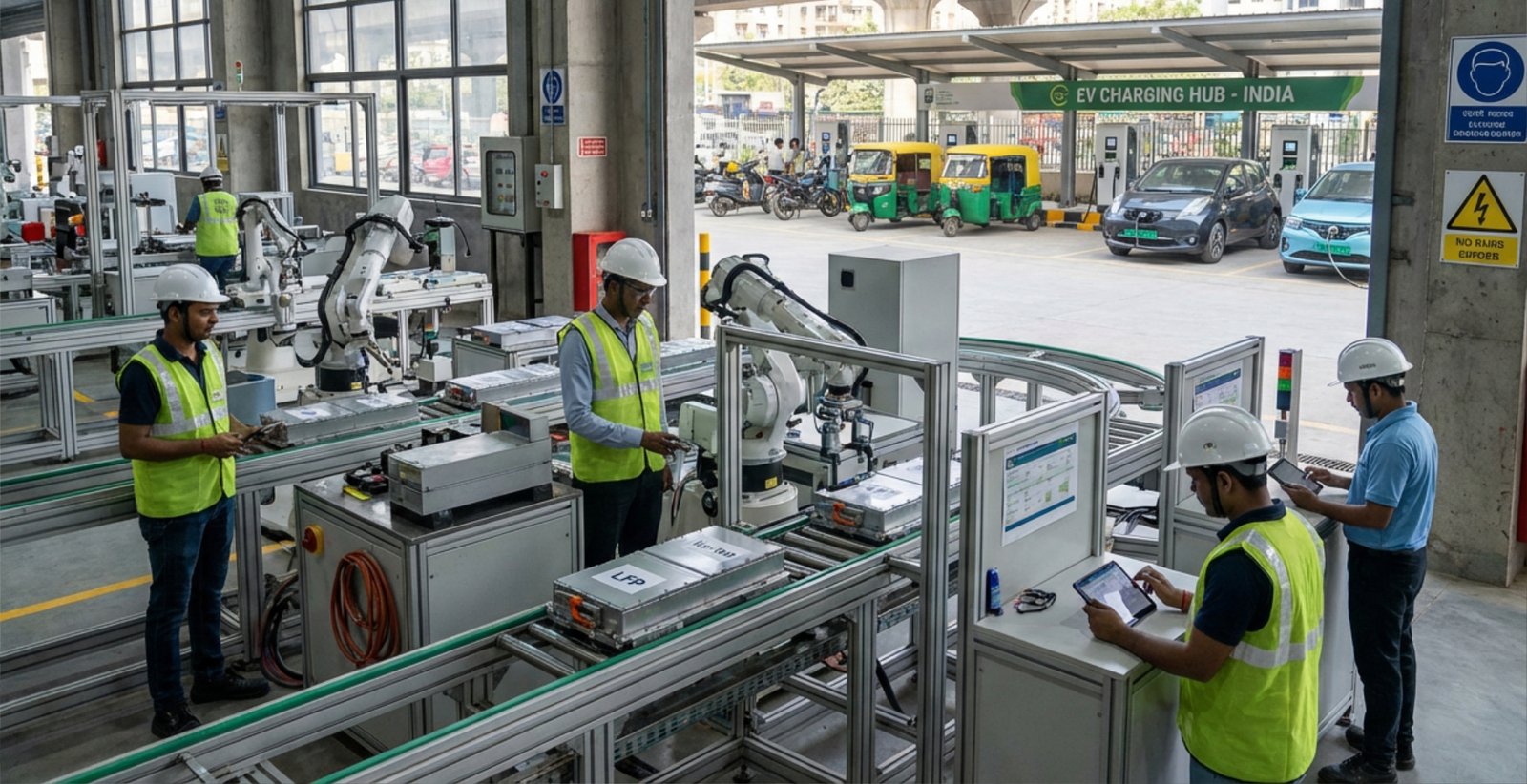 India’s EV Battery Demand Set to Skyrocket 14-Fold by 2032